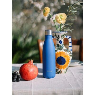Qwetch Bleu Majorelle 500 ml Isolierflasche - Wasserflasche Qwetch Bleu Majorelle 500 ml Isolierflasche - Wasserflasche