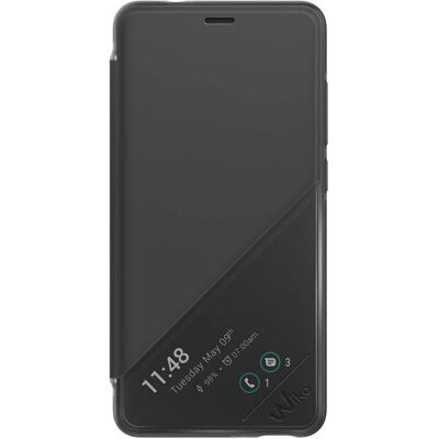 Coque pour téléphone Wiko WKPRFIDGK400 Gris - Accessoire - Publicité Coque pour téléphone Wiko WKPRFIDGK400 Gris - Accessoire - Publicité