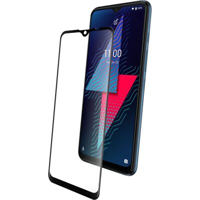 Protection d'écran en verre trempé noir Wiko U30 - Publicité Protection d'écran en verre trempé noir Wiko U30 - Publicité