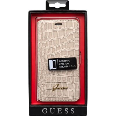 Étui GUESS GUFLBKP6CRB Beige - téléphone portable - Publicité Étui GUESS GUFLBKP6CRB Beige - téléphone portable - Publicité