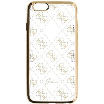 Guess Guld iPhone 6/6s Cover - Stilfuldt og Slankt Guess Guld iPhone 6/6s Cover - Stilfuldt og Slankt
