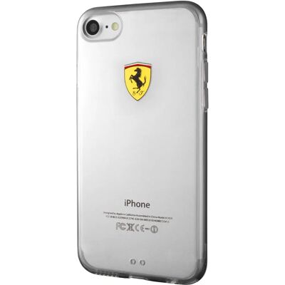 Ferrari Transparente Handyhülle für iPhone 7/8/SE 2020/2022 - Klar Ferrari Transparente Handyhülle für iPhone 7/8/SE 2020/2022 - Klar