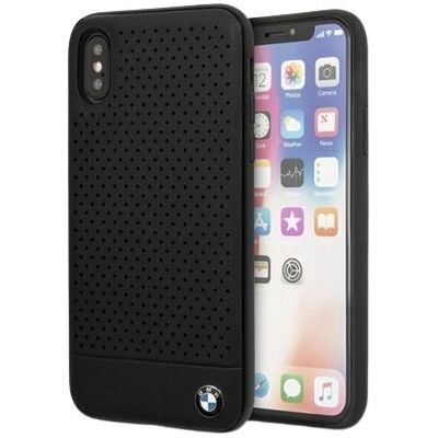 Coque BMW BMHCI61PEBOBK en cuir pour iPhone XR - Sportive & Élégante Coque BMW BMHCI61PEBOBK en cuir pour iPhone XR - Sportive & Élégante
