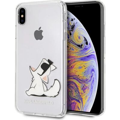 Karl Lagerfeld Choupette Fun - Coque dure pour iPhone Xs Max (Transparent) Karl Lagerfeld Choupette Fun - Coque dure pour iPhone Xs Max (Transparent)