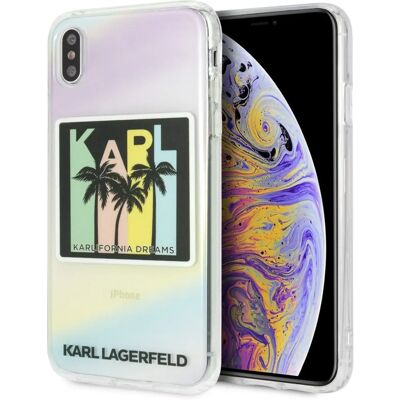Karl Lagerfeld iPhone Xs Max Mehrfarbig Hartschale - Handyhülle Karl Lagerfeld iPhone Xs Max Mehrfarbig Hartschale - Handyhülle