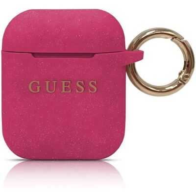 Guess Pink Silikonhülle für AirPods - Kopfhörer Zubehör Guess Pink Silikonhülle für AirPods - Kopfhörer Zubehör