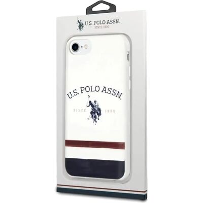 U.S. Polo Assn. Weiß iPhone 7/8/SE 2020 Handyhülle - Smartphone Hülle U.S. Polo Assn. Weiß iPhone 7/8/SE 2020 Handyhülle - Smartphone Hülle