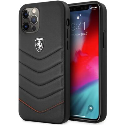 Ferrari iPhone 12 Pro Max Hartschale - Off Track Quiltet Ferrari iPhone 12 Pro Max Hartschale - Off Track Quiltet