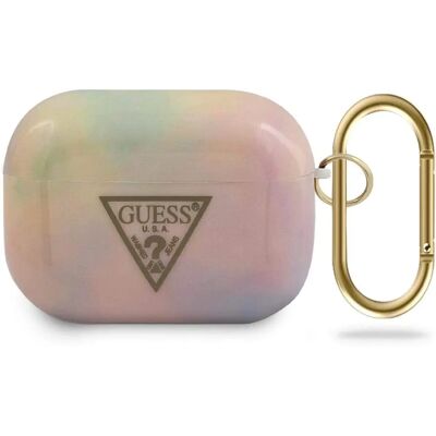 Custodia Rosa Guess per AirPods Pro - Cover protettivo per auricolari wireless Custodia Rosa Guess per AirPods Pro - Cover protettivo per auricolari wireless
