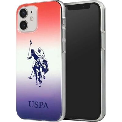 U.S. Polo Assn Blue Gradient iPhone 12 Mini Case - Smartphone Cover U.S. Polo Assn Blue Gradient iPhone 12 Mini Case - Smartphone Cover