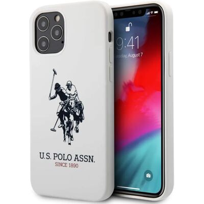 U.S. Polo Assn. Custodia in silicone per iPhone 12/12 Pro - Cover Smartphone U.S. Polo Assn. Custodia in silicone per iPhone 12/12 Pro - Cover Smartphone