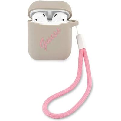 Guess Vintage AirPods Hülle Grau - AirPods Case Guess Vintage AirPods Hülle Grau - AirPods Case