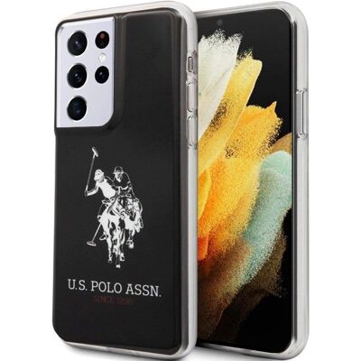 Coque U.S. Polo US POLO S21 Ultra - Grand Logo, Noir Coque U.S. Polo US POLO S21 Ultra - Grand Logo, Noir