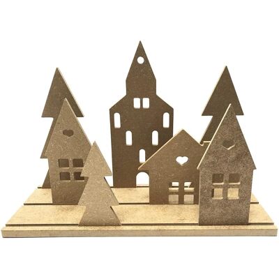 Aladine Scène Village - 35 x 25 x 13 cm - arts créatifs Aladine Scène Village - 35 x 25 x 13 cm - arts créatifs