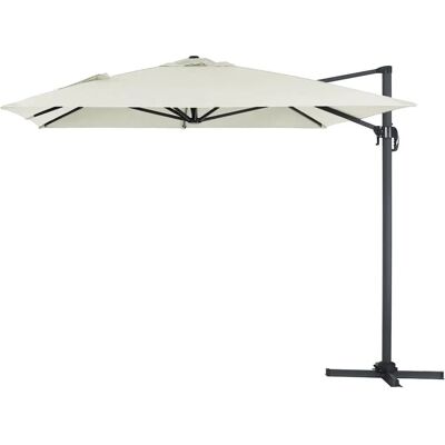 Habitat Et Jardin - Rechteckiger Aluminium Sonnenschirm Sun 4 - 3x4m - Ecru Habitat Et Jardin - Rechteckiger Aluminium Sonnenschirm Sun 4 - 3x4m - Ecru