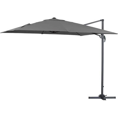 Habitat Et Jardin Sun 3 Aluminium-Sonnenschirm - Grau 3x3m Habitat Et Jardin Sun 3 Aluminium-Sonnenschirm - Grau 3x3m