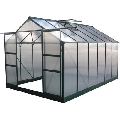 Viva Serre Dahlia - Polycarbonate Léger, Aluminium, 9.24m² - Publicité Viva Serre Dahlia - Polycarbonate Léger, Aluminium, 9.24m² - Publicité