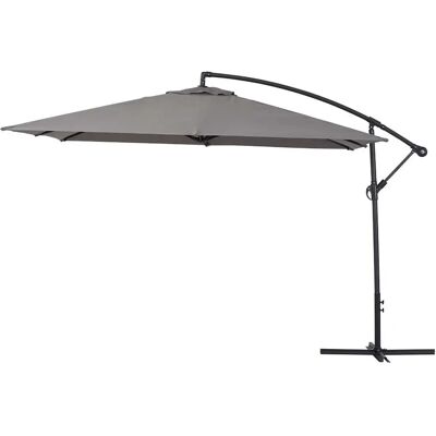 HABITAT ET JARDIN - Ombrellone Ilios 3 - 3x3m - Grigio HABITAT ET JARDIN - Ombrellone Ilios 3 - 3x3m - Grigio