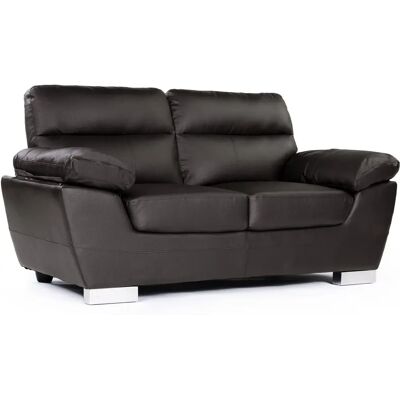 Habitat et Jardin Dallas 2-Sitzer Leder Sofa - Schokoladenbraun Habitat et Jardin Dallas 2-Sitzer Leder Sofa - Schokoladenbraun