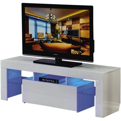 Habitat et Jardin BORDA - Mobile TV LED - Bianco Habitat et Jardin BORDA - Mobile TV LED - Bianco