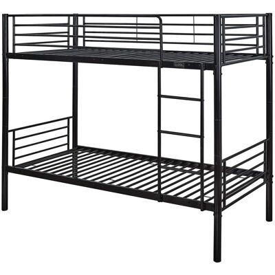 Habitat et Jardin Adam Etagenbett - Metall - Schwarz - Product Type Habitat et Jardin Adam Etagenbett - Metall - Schwarz - Product Type