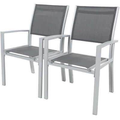 Habitat et Jardin - Gartensessel - Dunkelgrau - UV-beständig Habitat et Jardin - Gartensessel - Dunkelgrau - UV-beständig
