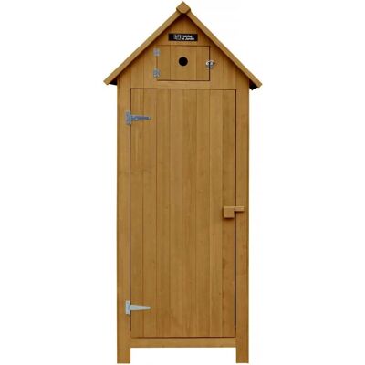 Habitat et Jardin Szafka Ogrodowa - Brązowa - 77x54.5x179 cm - Szafka Ogrodowa Habitat et Jardin Szafka Ogrodowa - Brązowa - 77x54.5x179 cm - Szafka Ogrodowa