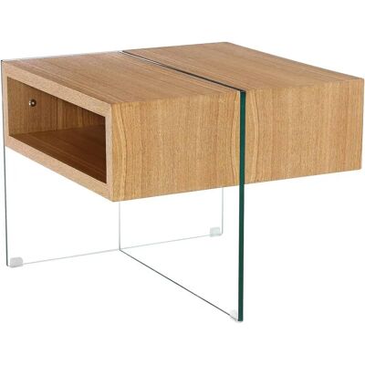 Habitat et Jardin Venezia Couchtisch - 60x60x50 cm - Braun - MDF Habitat et Jardin Venezia Couchtisch - 60x60x50 cm - Braun - MDF