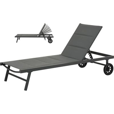 HABITAT ET JARDIN Bella Phoenix - Chaise longue - 5 positions - Publicité HABITAT ET JARDIN Bella Phoenix - Chaise longue - 5 positions - Publicité