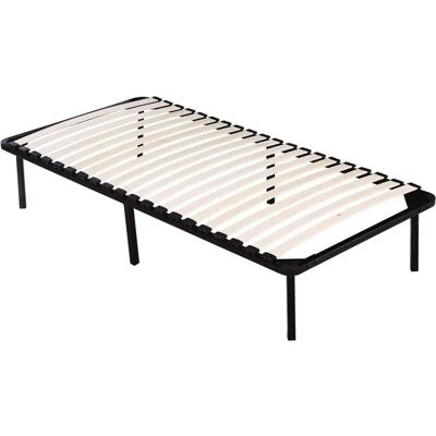 Habitat et Jardin Bettbasis - 90x190cm - 20 Latten - Schwarz Habitat et Jardin Bettbasis - 90x190cm - 20 Latten - Schwarz