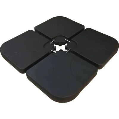 Supporto ombrellone Habitat Et Jardin con 4 lastre - Accessorio da giardino Supporto ombrellone Habitat Et Jardin con 4 lastre - Accessorio da giardino