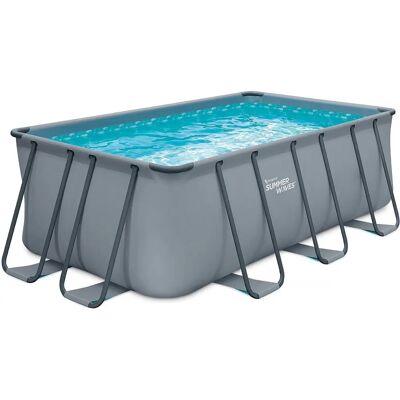 Habitat Et Jardin Ludo 1 Piscina - 8m2 - 4.01 x 2.01 x 1.22 m - Senza Filtraggio Habitat Et Jardin Ludo 1 Piscina - 8m2 - 4.01 x 2.01 x 1.22 m - Senza Filtraggio