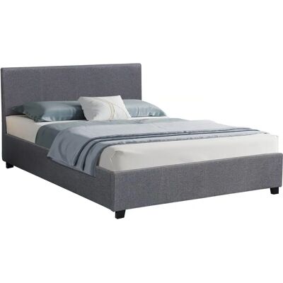Habitat et Jardin Grau Doppelbett mit Stauraum - 180x200 cm Habitat et Jardin Grau Doppelbett mit Stauraum - 180x200 cm