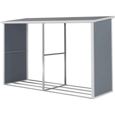 Habitat et Jardin Alexandre Abri bûches en résine - 3.38 m² - Gris Habitat et Jardin Alexandre Abri bûches en résine - 3.38 m² - Gris