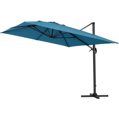 Habitat Et Jardin Parasole da Giardino Sun 4 Alluminio - Blu - 3x4m Habitat Et Jardin Parasole da Giardino Sun 4 Alluminio - Blu - 3x4m