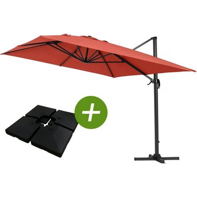 Tende Parasole Rettangolare Sun 4 di Habitat - Ombra per giardino esterno Tende Parasole Rettangolare Sun 4 di Habitat - Ombra per giardino esterno