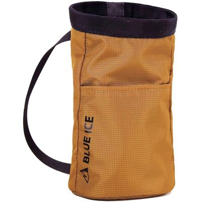 Blue Ice Saver Chalkbag - Bronze Mist - Nastavitelná velikost - Horolezecké příslušenství Blue Ice Saver Chalkbag - Bronze Mist - Nastavitelná velikost - Horolezecké příslušenství