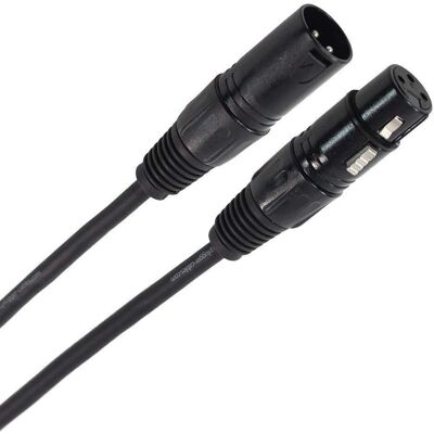 Câble DMX XLR femelle mâle 15m - Gamme Easy Câble DMX XLR femelle mâle 15m - Gamme Easy