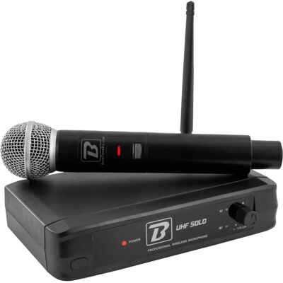 Sistema microfono inalámbrico BoomTone DJ UHF SOLO F1 - Mic y receptor Sistema microfono inalámbrico BoomTone DJ UHF SOLO F1 - Mic y receptor