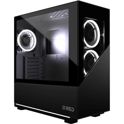 Boîtier semi-tower ATX M.RED Elite Noir - Boîtier PC - Publicité Boîtier semi-tower ATX M.RED Elite Noir - Boîtier PC - Publicité