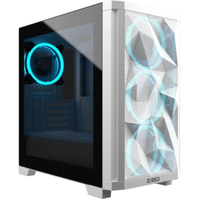 M.RED StarDust Mini Blanc - Boîtier PC - Publicité M.RED StarDust Mini Blanc - Boîtier PC - Publicité