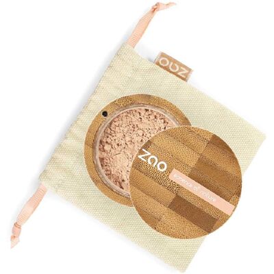 Fond de teint en poudre minérale bio ZAO - Beige clair - Convient aux peaux sensibles - Publicité Fond de teint en poudre minérale bio ZAO - Beige clair - Convient aux peaux sensibles - Publicité