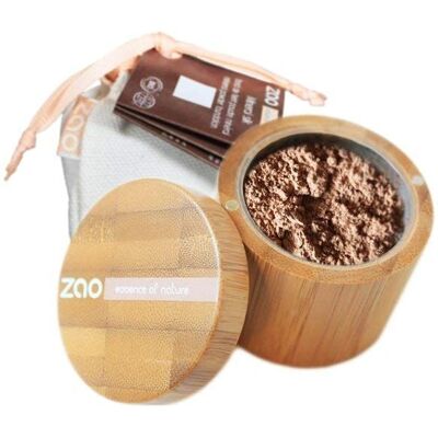 ZAO Fond de Teint Minéral Bio - Peaux Sensibles - 13.5g - Publicité ZAO Fond de Teint Minéral Bio - Peaux Sensibles - 13.5g - Publicité