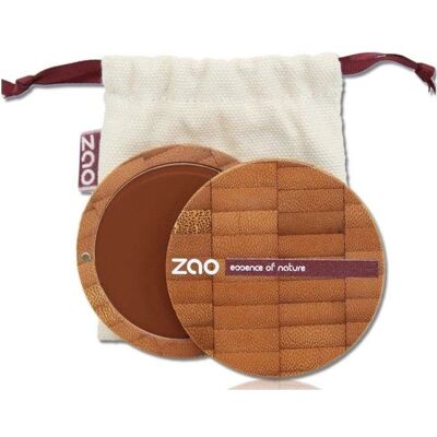 Base Compacta ZAO - Chocolate - 735 - Natural, Vegano, Recargable Base Compacta ZAO - Chocolate - 735 - Natural, Vegano, Recargable