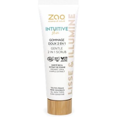 ZAO Organic Gentle 2 in 1 Maschera e Scrub per il Viso - Biologico, Vegano, Pelle Sensibile ZAO Organic Gentle 2 in 1 Maschera e Scrub per il Viso - Biologico, Vegano, Pelle Sensibile