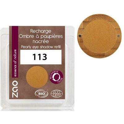 Recharge Ombre à paupières Bio Cuivré - Zao Make-up - Publicité Recharge Ombre à paupières Bio Cuivré - Zao Make-up - Publicité
