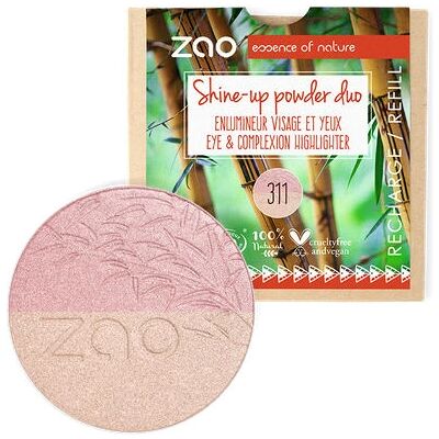 Illuminante viso biologico Rosa e Oro di Zao - Face highlighter Illuminante viso biologico Rosa e Oro di Zao - Face highlighter