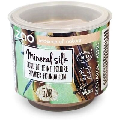 ZAO Mineralpuder - Nachfüllpack, Natürlich, Vegan, 500 ZAO Mineralpuder - Nachfüllpack, Natürlich, Vegan, 500
