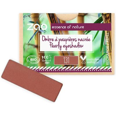 Recharge Ombre à Paupières Zao Terre de Sienne - Ombre - Publicité Recharge Ombre à Paupières Zao Terre de Sienne - Ombre - Publicité
