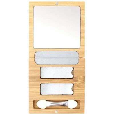 Zao Scatola Ricambio Trucco Bambù XS - Scatola di trucco ricaricabile Zao Scatola Ricambio Trucco Bambù XS - Scatola di trucco ricaricabile